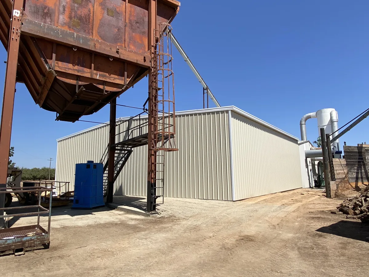 Agricultural steel building