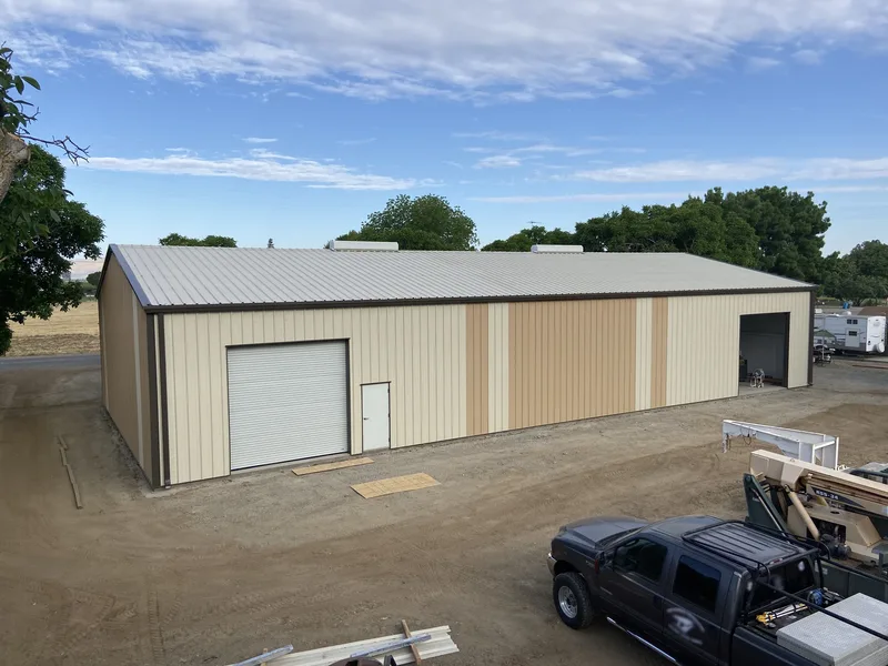 Steel building project R5N4